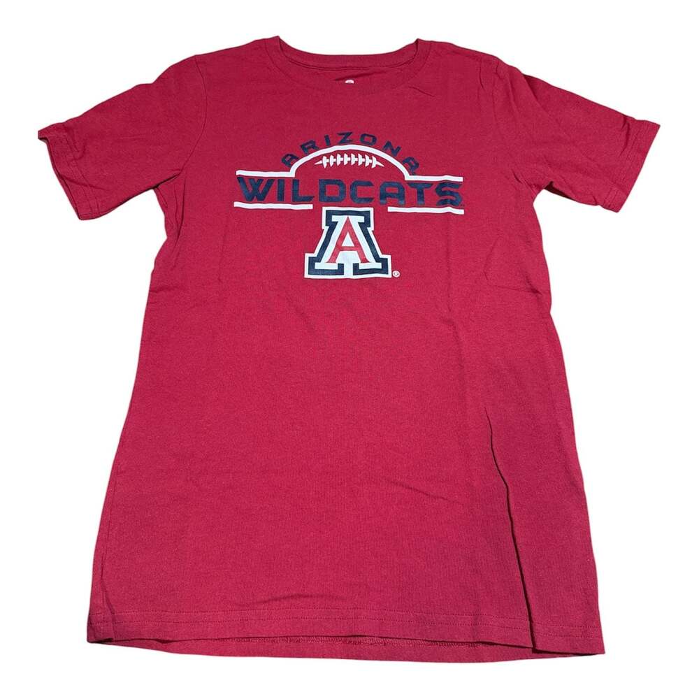Team Athletics Arizona Wildcats Kids Red Graphic T-Shirt Size 10/12